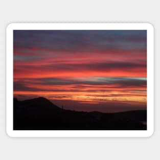 Morning Sunrise Over Koko Head Sticker